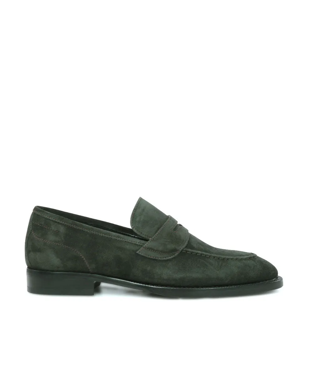 Aviano Suede Dress Loafer in Sherwood