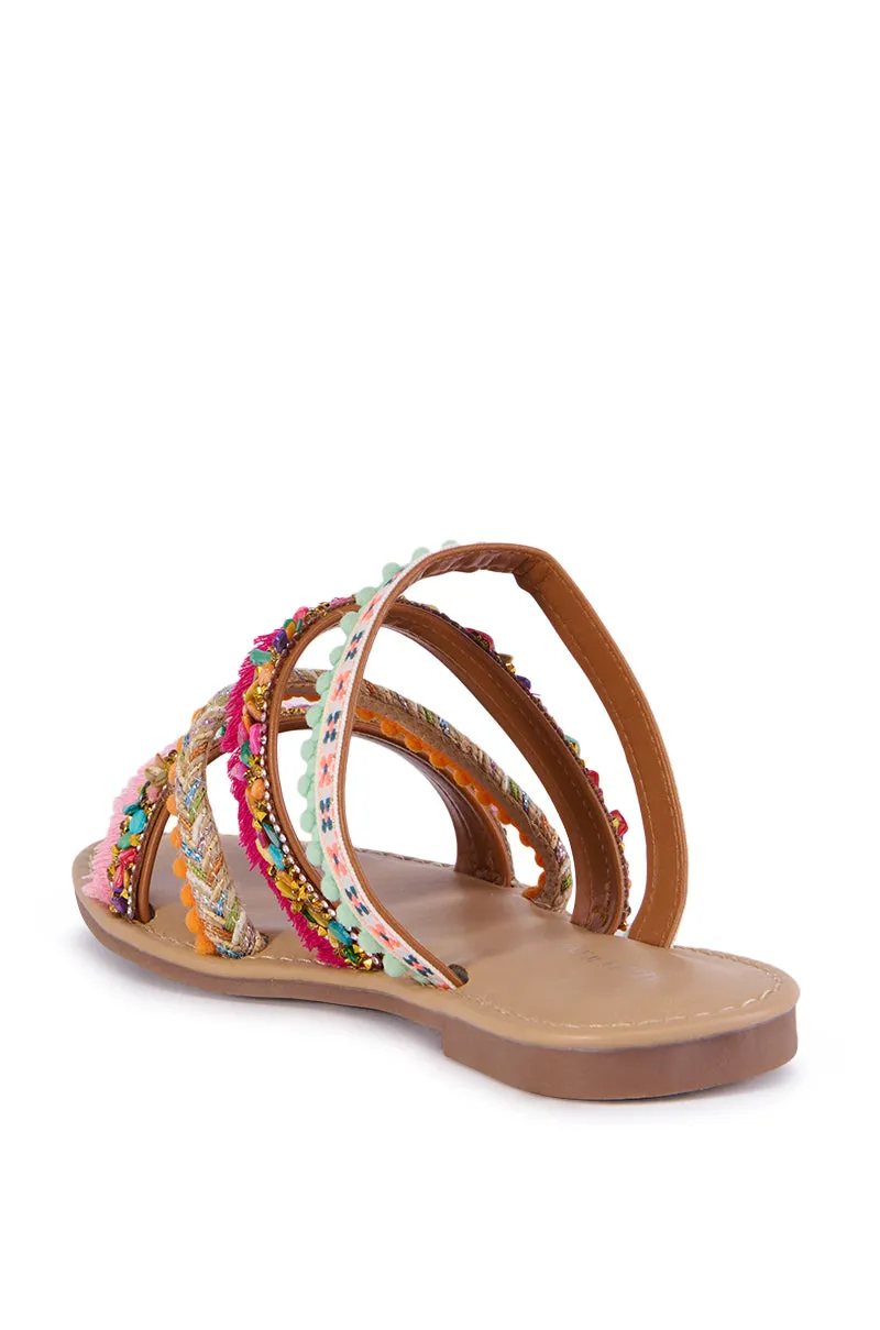 AZALEA WANG LUCENA MULTI EMBELLISHED SANDAL