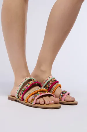 AZALEA WANG LUCENA MULTI EMBELLISHED SANDAL