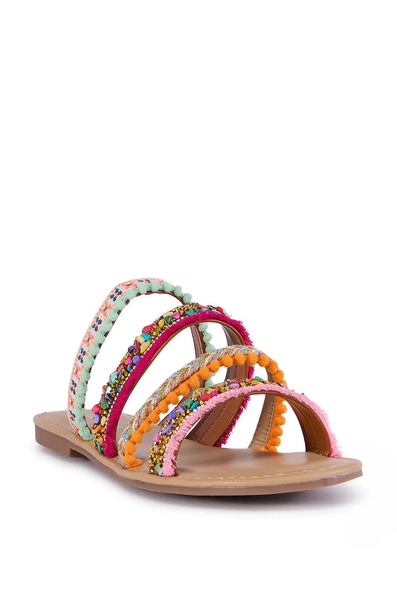 AZALEA WANG LUCENA MULTI EMBELLISHED SANDAL