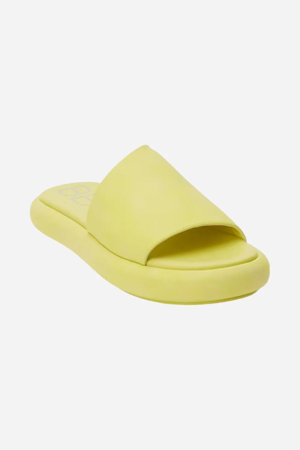 Beach by Matisse Lotus Platform Slide in Lime