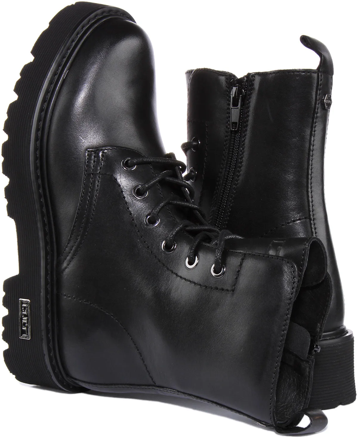 Cult Slash Combat In Black For Women