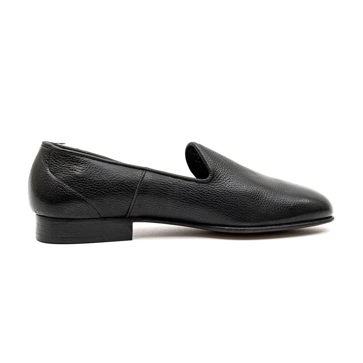 El Corte Ingles Slipon Loafers Leather Black Colour For Women