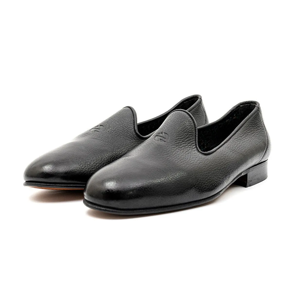 El Corte Ingles Slipon Loafers Leather Black Colour For Women