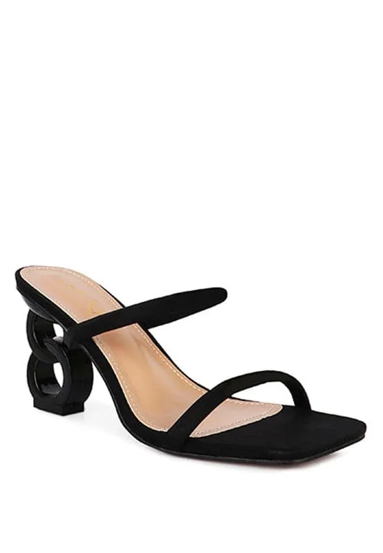 Eternity Double Strap Slide Sandals