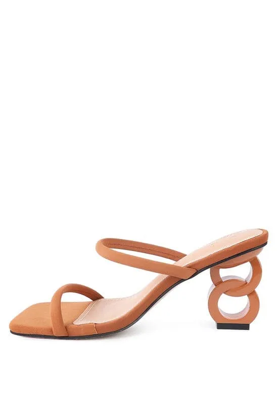 Eternity Double Strap Slide Sandals