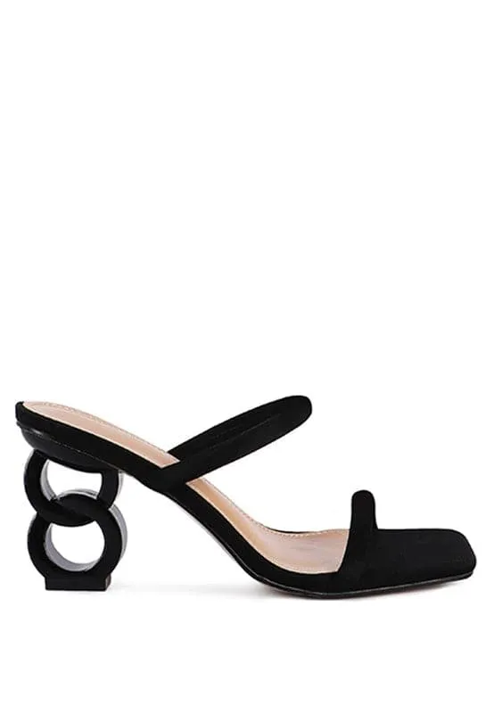 Eternity Double Strap Slide Sandals