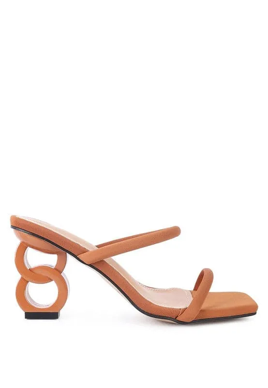 Eternity Double Strap Slide Sandals