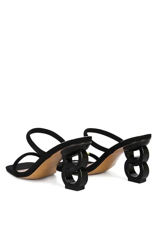 Eternity Double Strap Slide Sandals