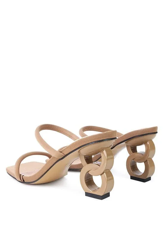 Eternity Double Strap Slide Sandals