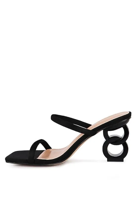 Eternity Double Strap Slide Sandals