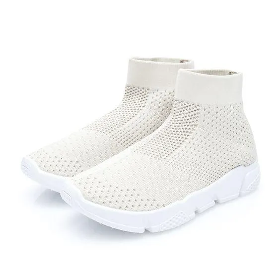 High Top FlyKnit Mesh Sneaker Shoes