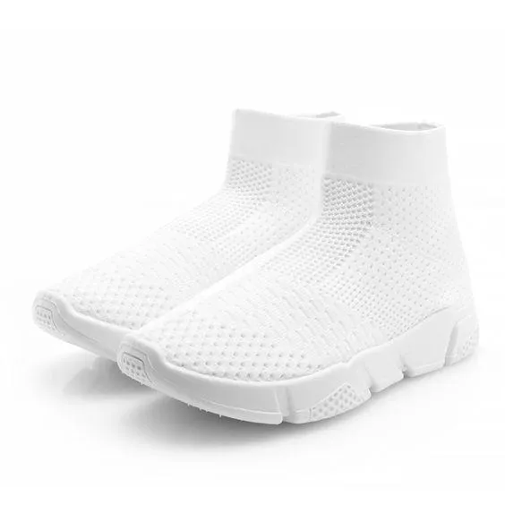 High Top FlyKnit Mesh Sneaker Shoes