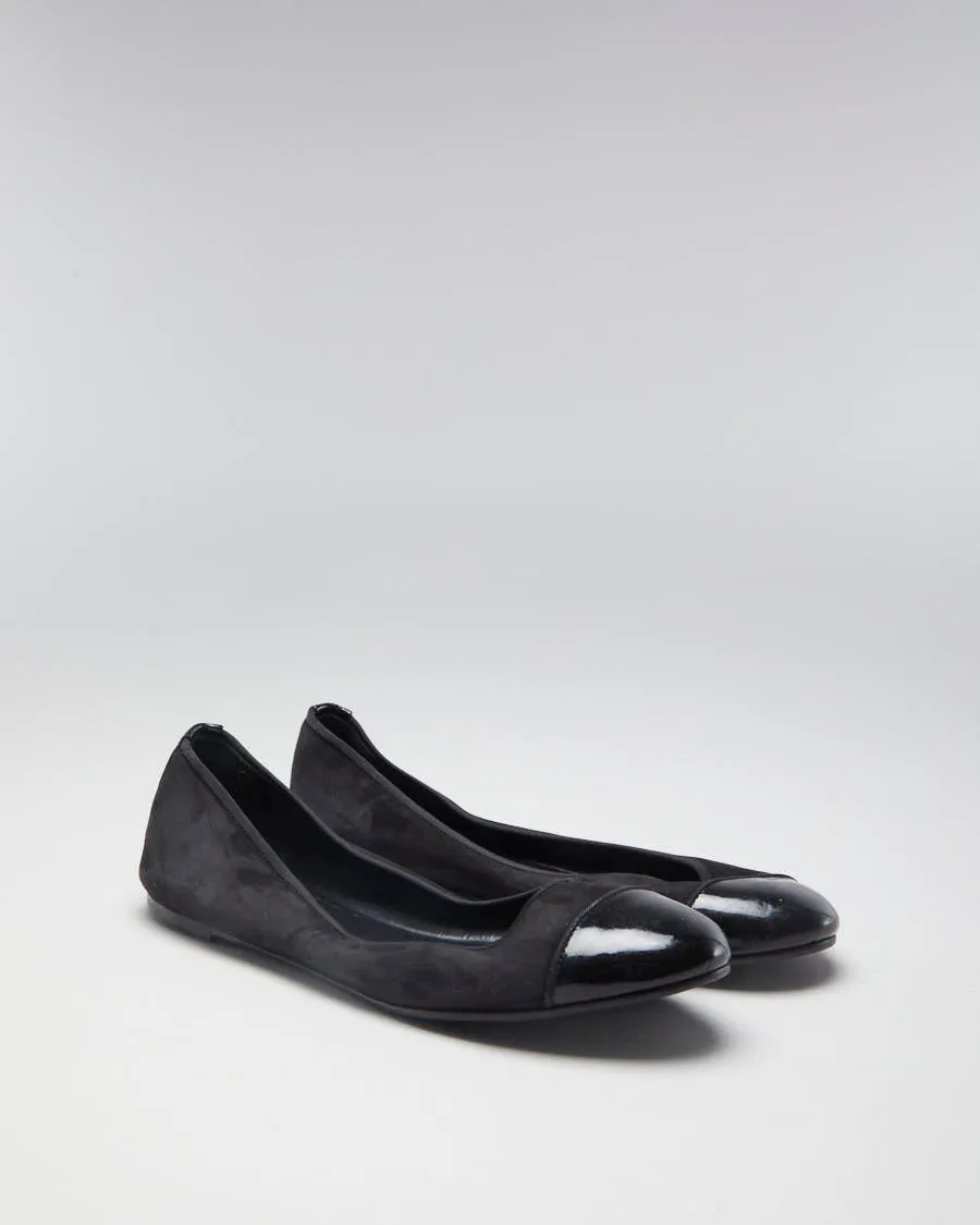 Hug Boss Black Patent Ballet Flats - EUR 39