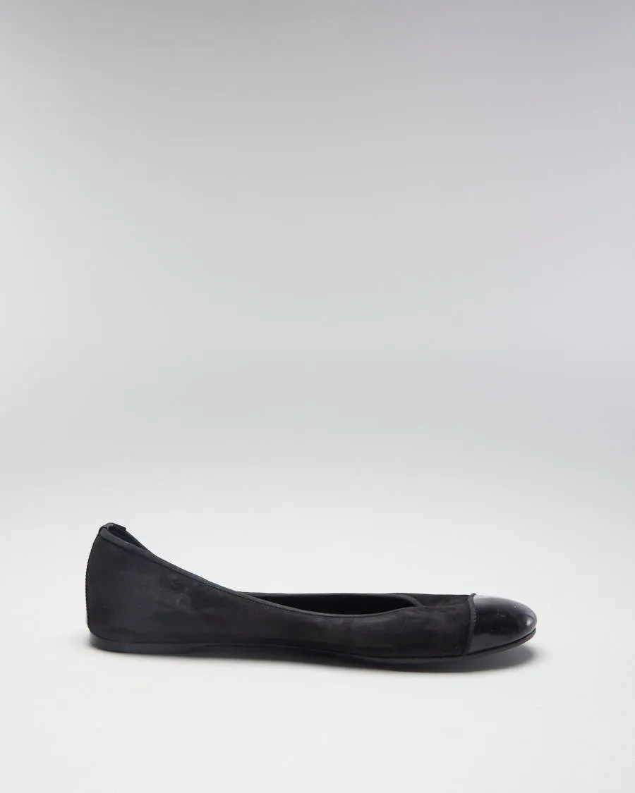 Hug Boss Black Patent Ballet Flats - EUR 39