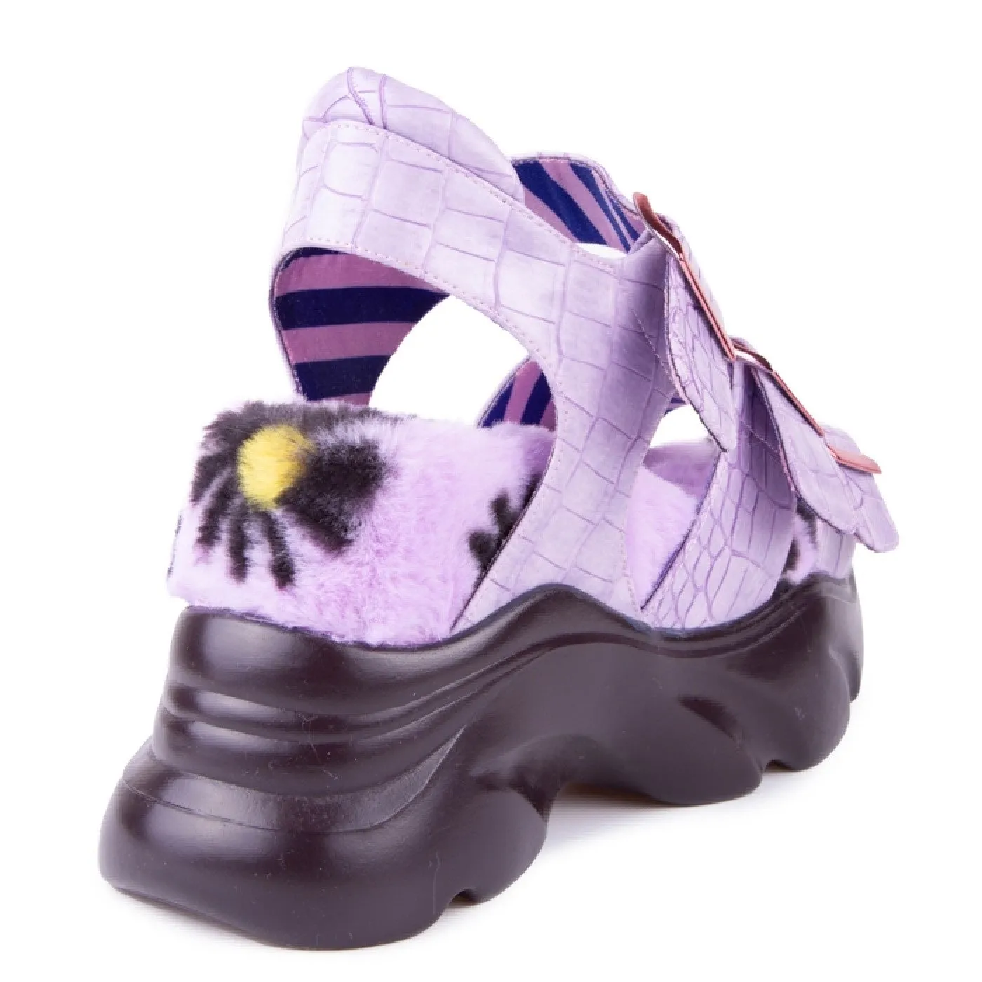 Irregular Choice Womens Oh Snap Sandal - Purple