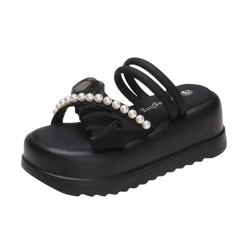 Joskaa 2024 New Chunky Platform Sandals