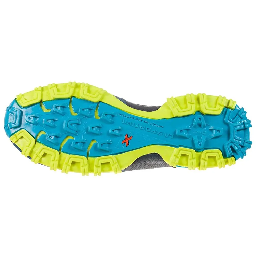 La Sportiva Bushido II Mens Trail Running Shoe - Opal/Apple Green - Clearance