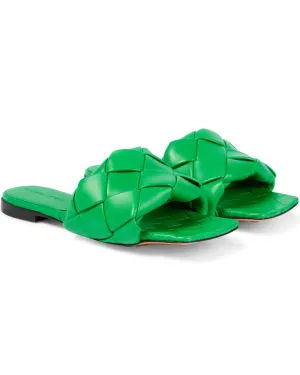 Lido Flat Sandal in Grass