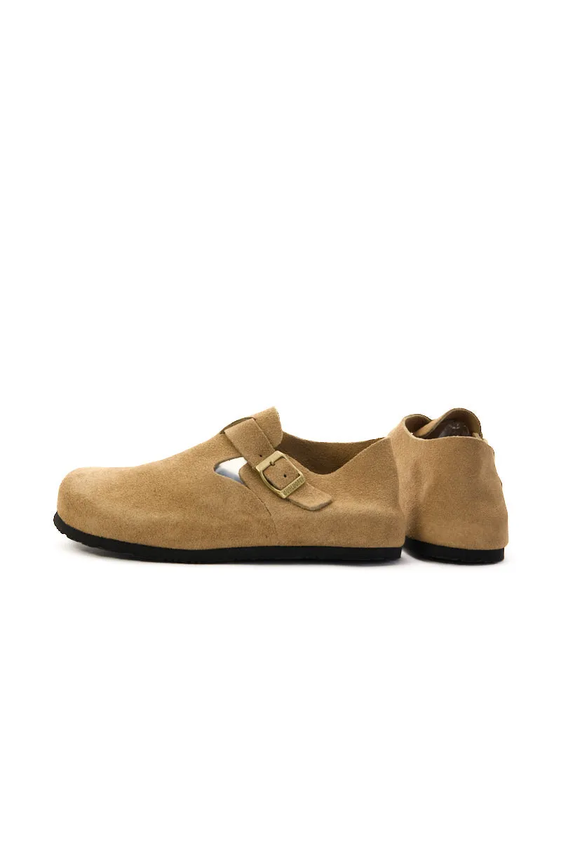 MAIBULUN | Seashore Suede Clog Loafer - Tan