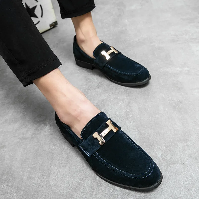 Men's Luxury Classic Slip-On Suede Loafers