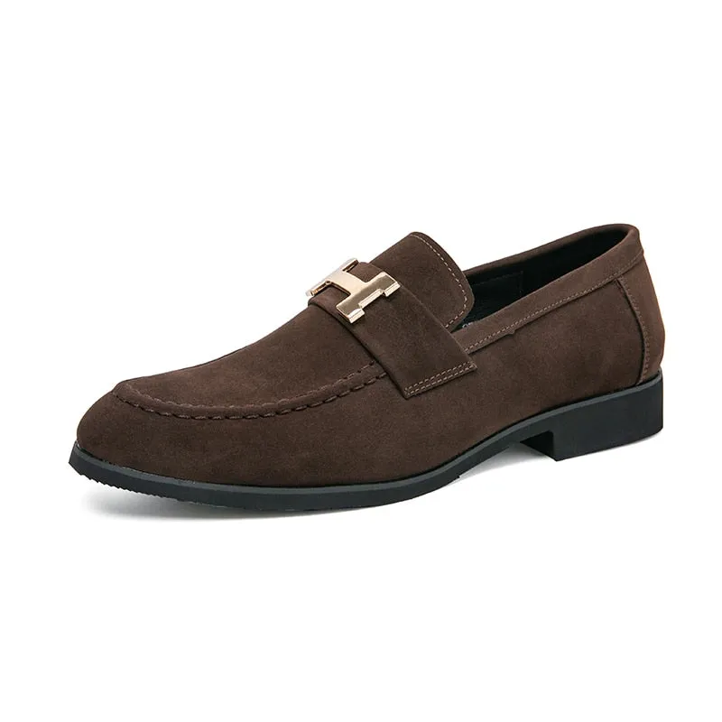 Men's Luxury Classic Slip-On Suede Loafers