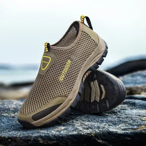 Mesh Casual Men's Shoes. Summer, Outdoor, Water Trainers , Non-slip, Climbing, Hiking Shoes Breathable