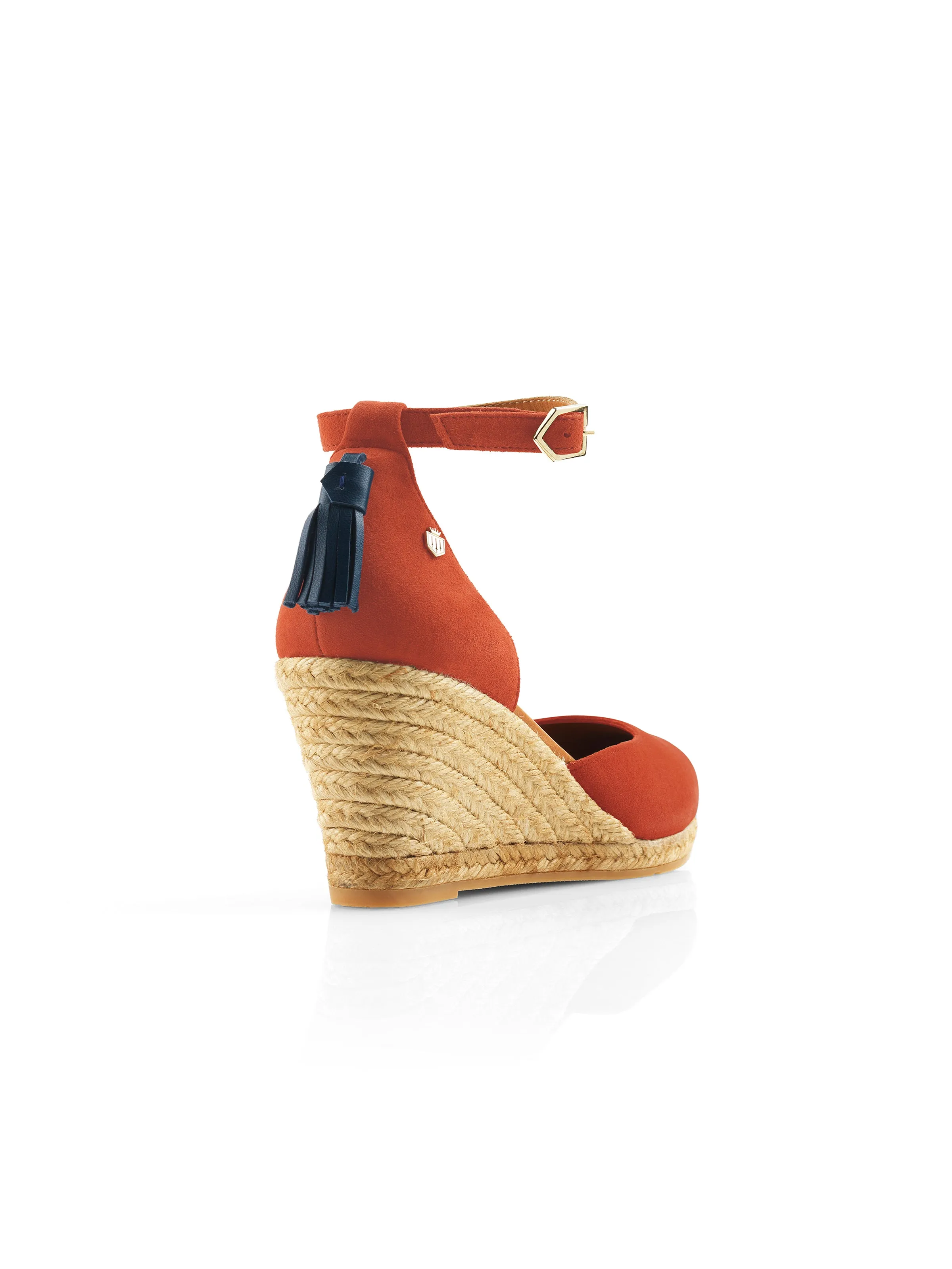 Monaco Wedge - Sunset Orange