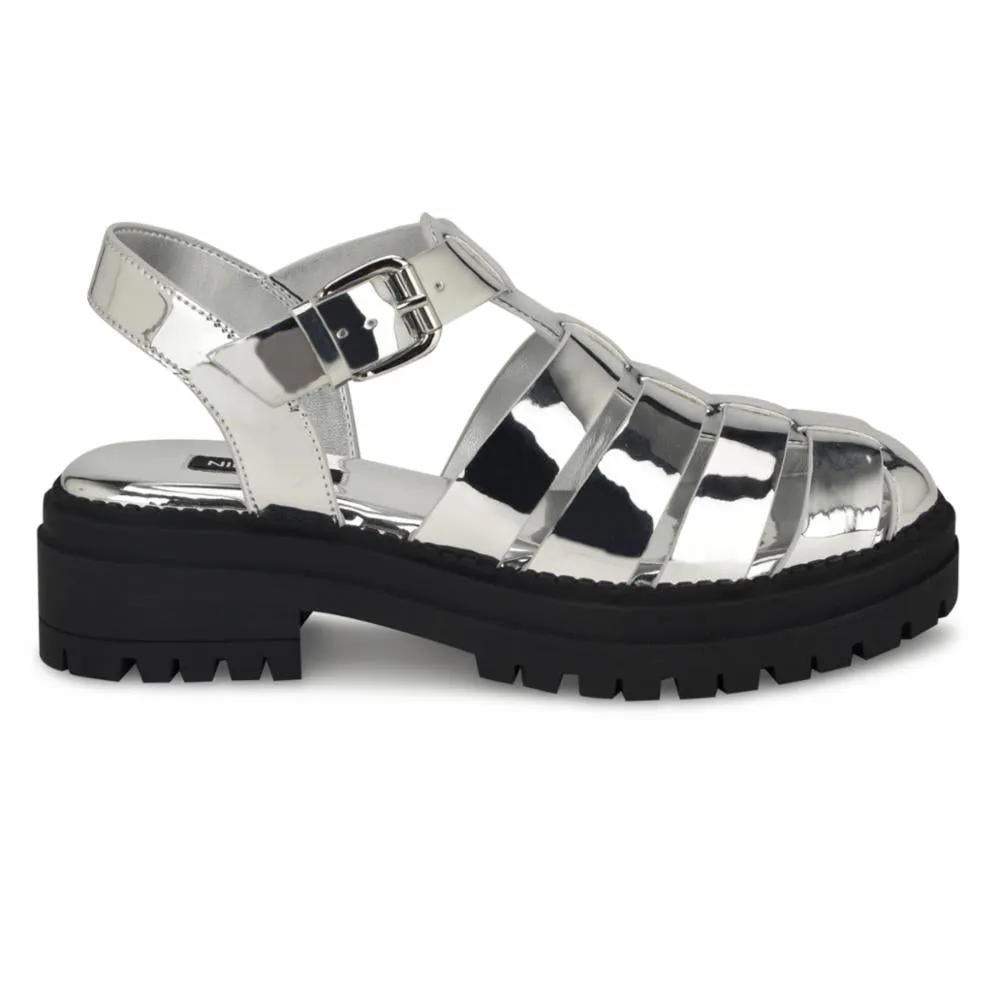 Nine West Women's Anybel3 Silver M