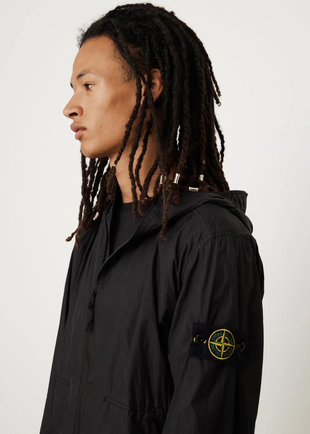 Nylon Light Hooded Jacket