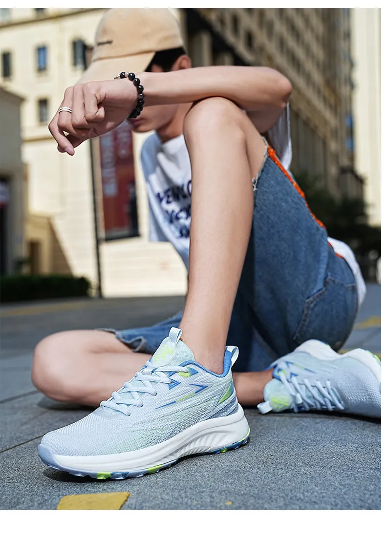 Owlkay Breathable Mesh Fashionable Soft Sole Sneakers