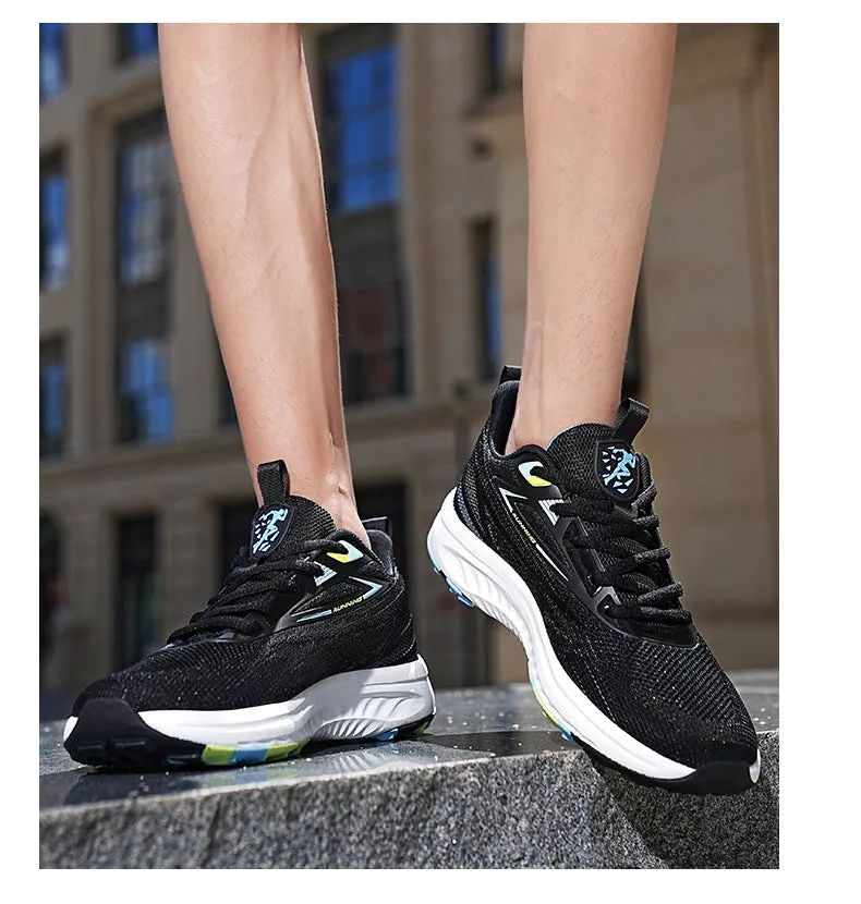 Owlkay Breathable Mesh Fashionable Soft Sole Sneakers