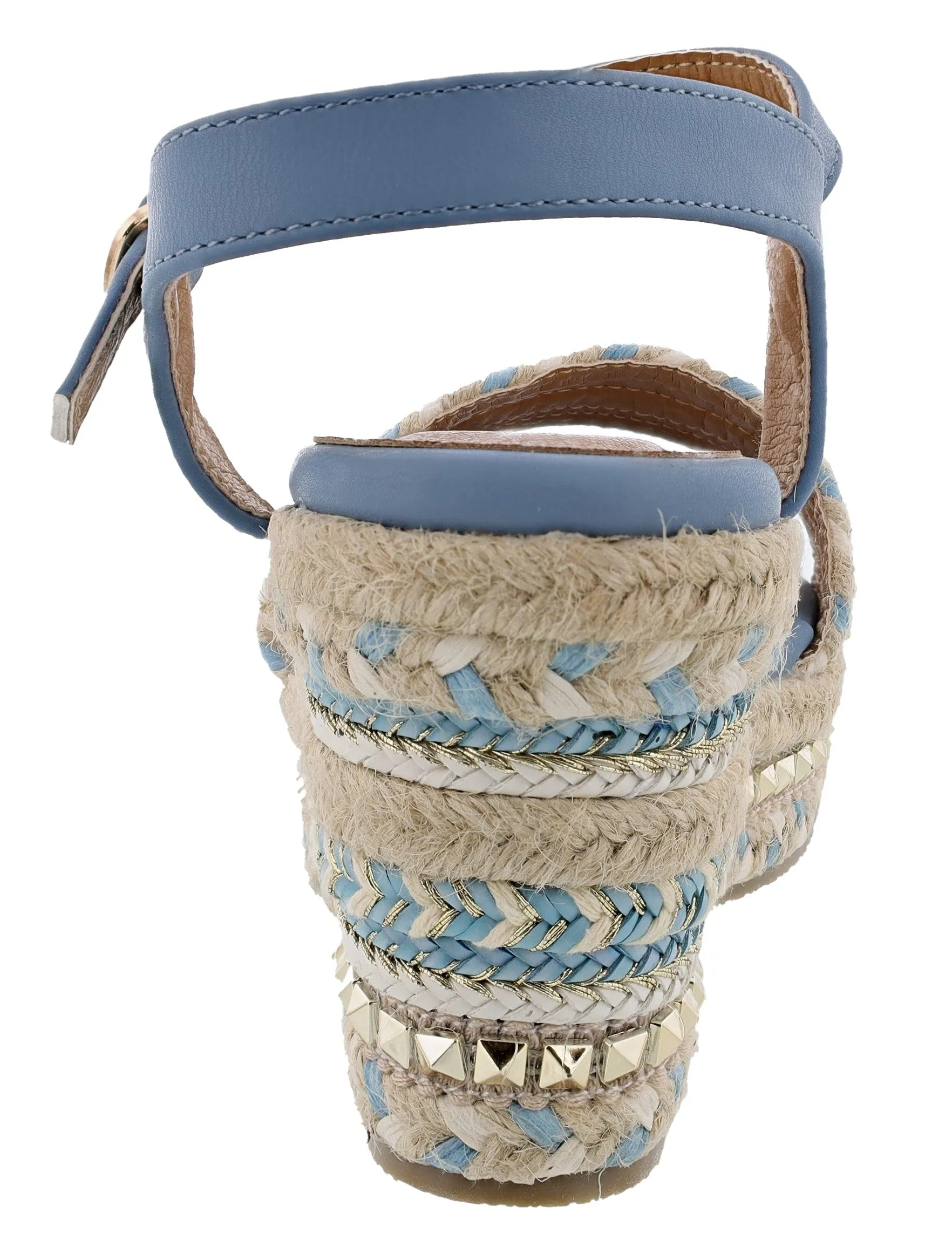 Patrizia Tisch Woven Wedge Sandals by Spring Step