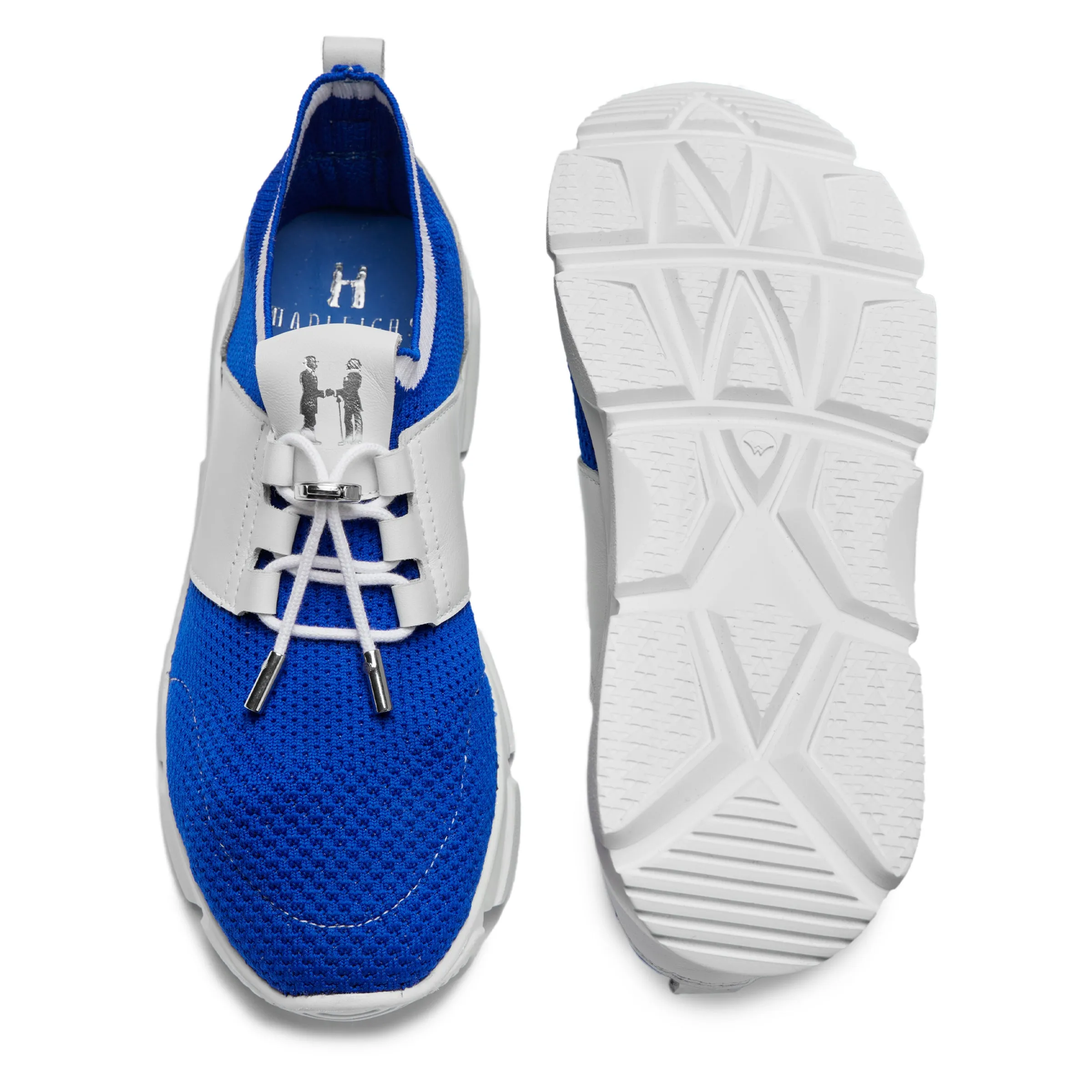 Peter Mesh Sneaker in Cobalt