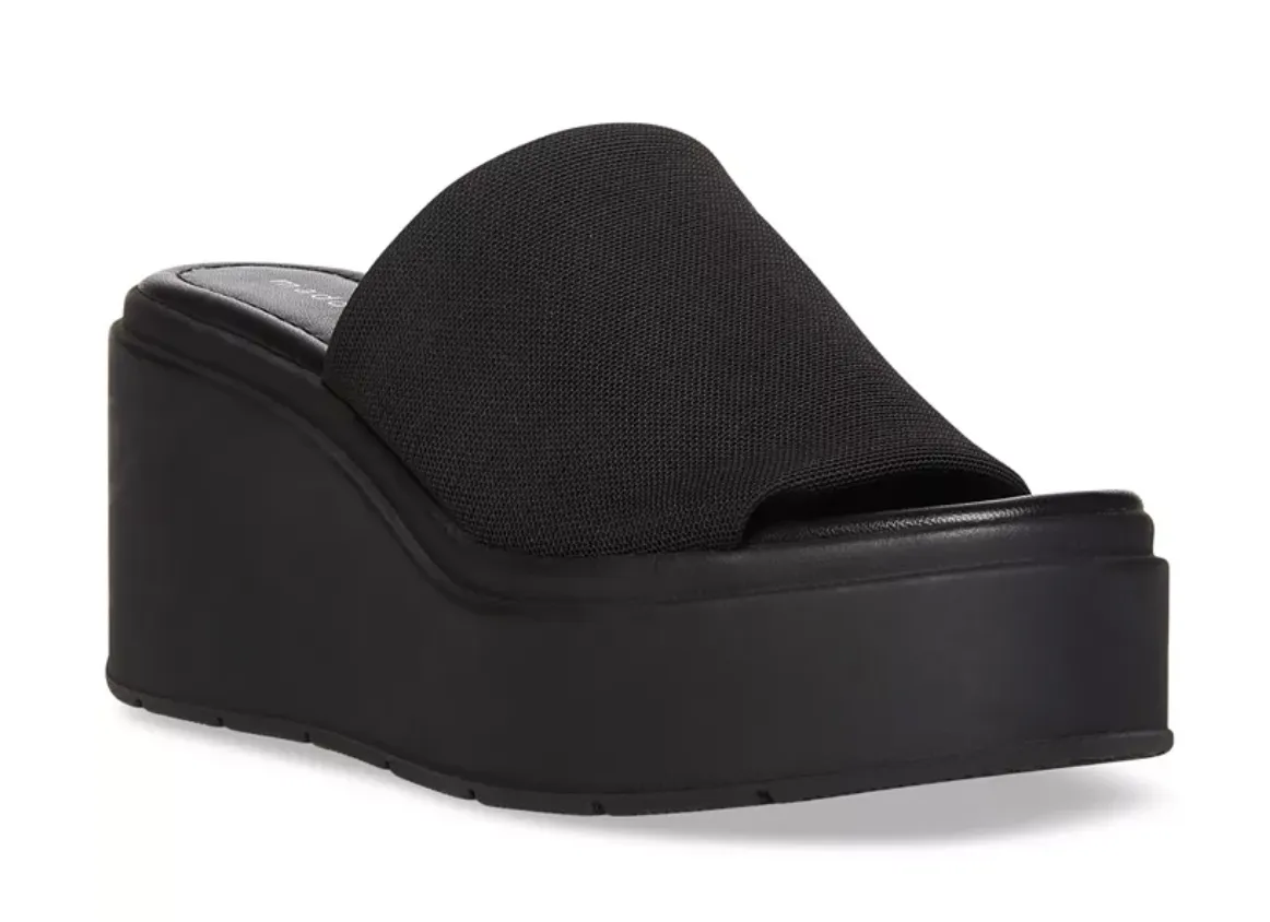 Slip On Platform Wedge Heel