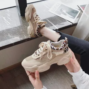 Small Feet Breathable Lace Mesh Casual Shoes MS550