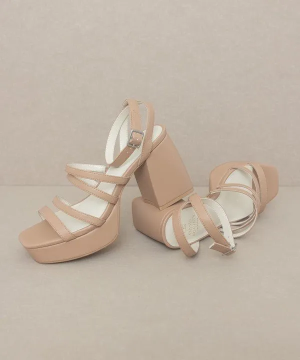 Talia - Strappy Platform Heel