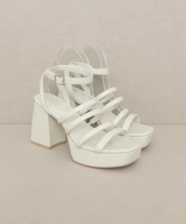 Talia - Strappy Platform Heel