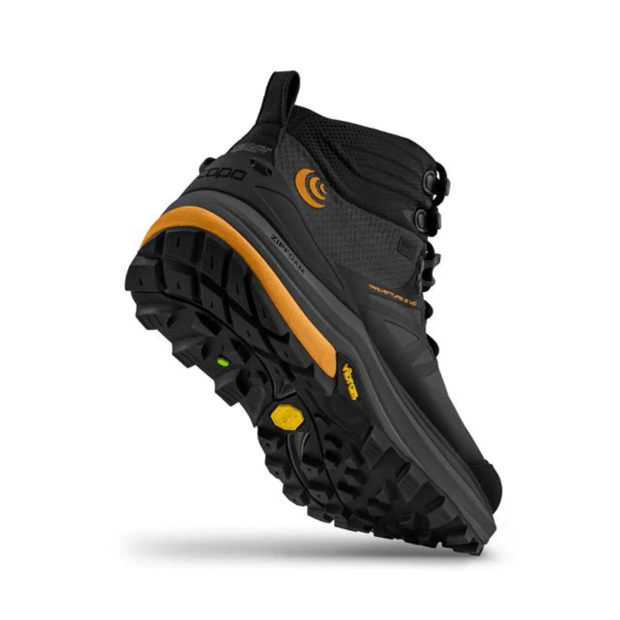 Topo Athletic Men's Trailventure 2 Waterproof Hiking Boot - Charcoal/Orange