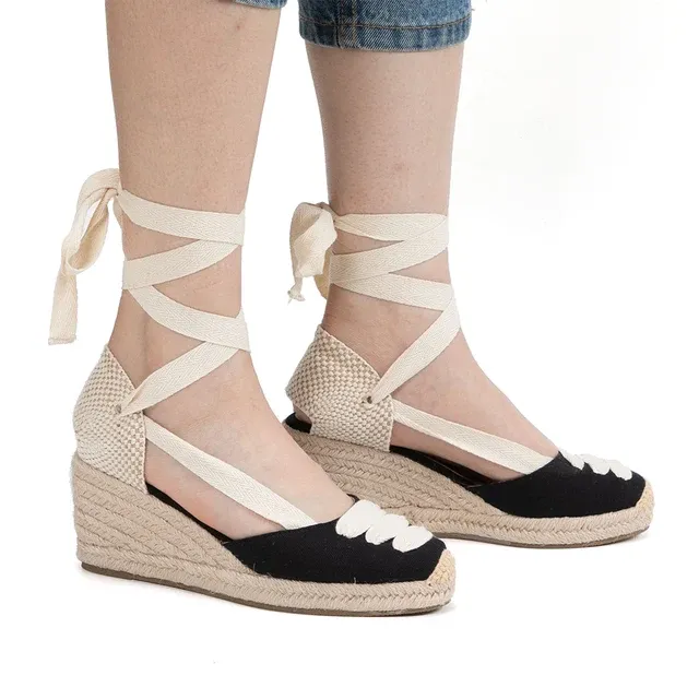 USS Shoes Albertina Women's Espadrille Wedges Sandals