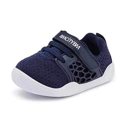 Velcro leather mesh breathable lightweight non-slip Sneakers | BMCiTYBM