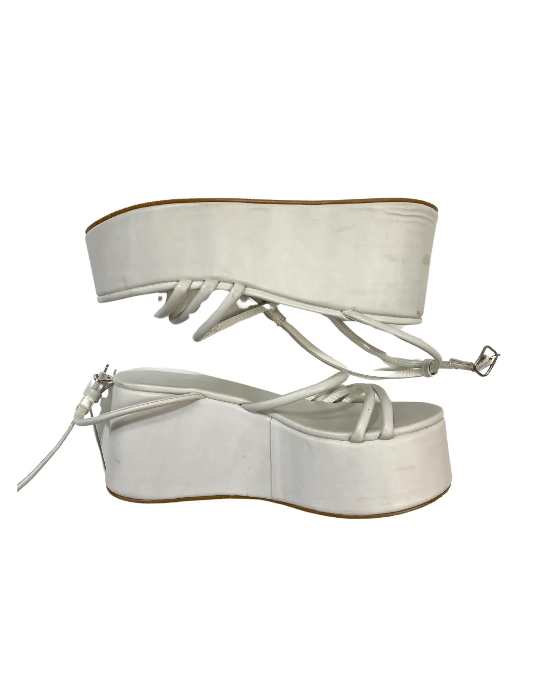 White Platform Sandals