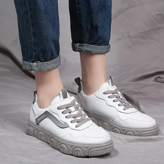 YRRFUOT Women Casual Shoes Trend Breathable Light Fashion Sneaker